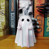Creative Cute Ghost Desktop Ornament – Resin Figurine for Home and Office Decoration