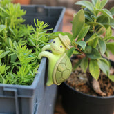Creative Turtle Resin Flowerpot Pendant – Decorative Ornament for Garden, Office, and Desktop