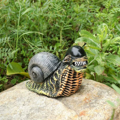 Creative Monster Snail Resin Ornament – Decorative Desktop Figurine