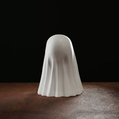 Creative Cute Ghost Desktop Ornament – Resin Figurine for Home and Office Decoration