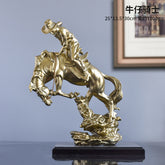 American Riding Cowboy Resin Statue – Home, Office & Living Room Decoration