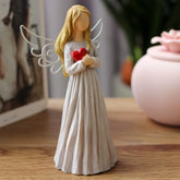 Creative Resin Angel Figurine – Decorative Ornament for Home and Desktop