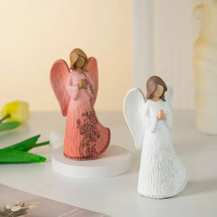 Creative European Blessing Angel Resin Crafts For Home Living Room Tv Cabinet Desktop Decorations Ornaments Crafts