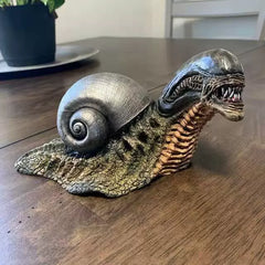 Creative Monster Snail Resin Ornament – Decorative Desktop Figurine