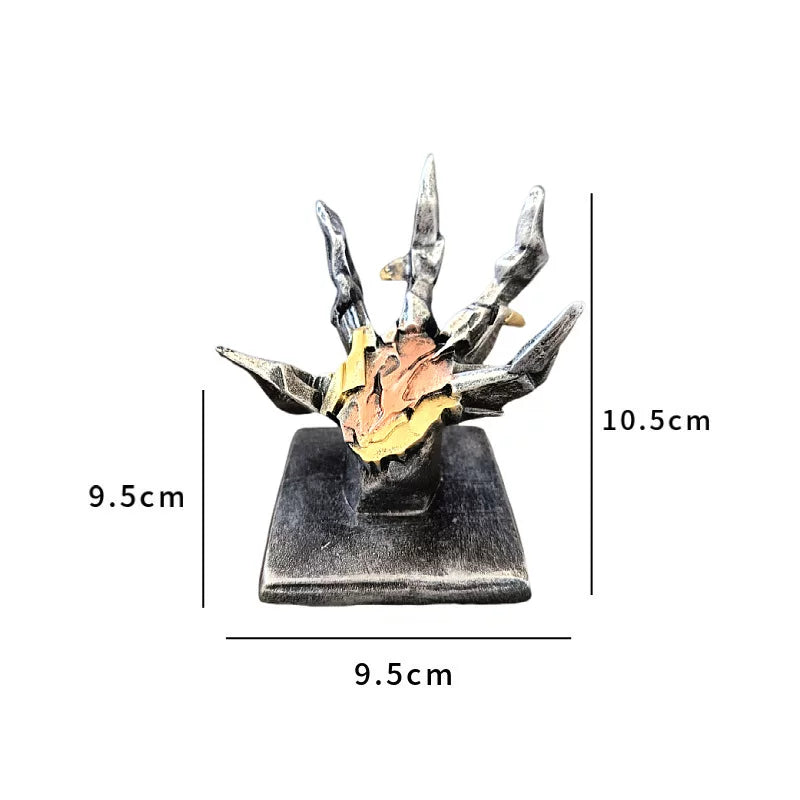 Crystal Hand Phone and Controller Stand – Decorative Resin Desktop Holder