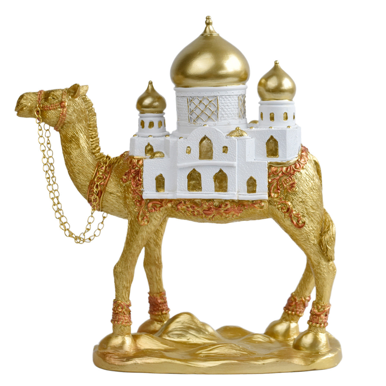 Classical Middle Eastern Camel Statue – Resin Home & Office Decoration