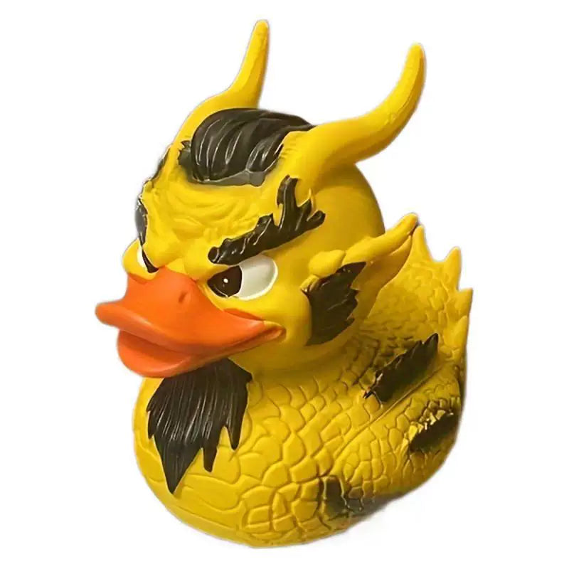 Creative Dragon Duck Resin Figurine – Decorative Desktop Accent